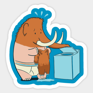 Mammoth Mistake Sticker